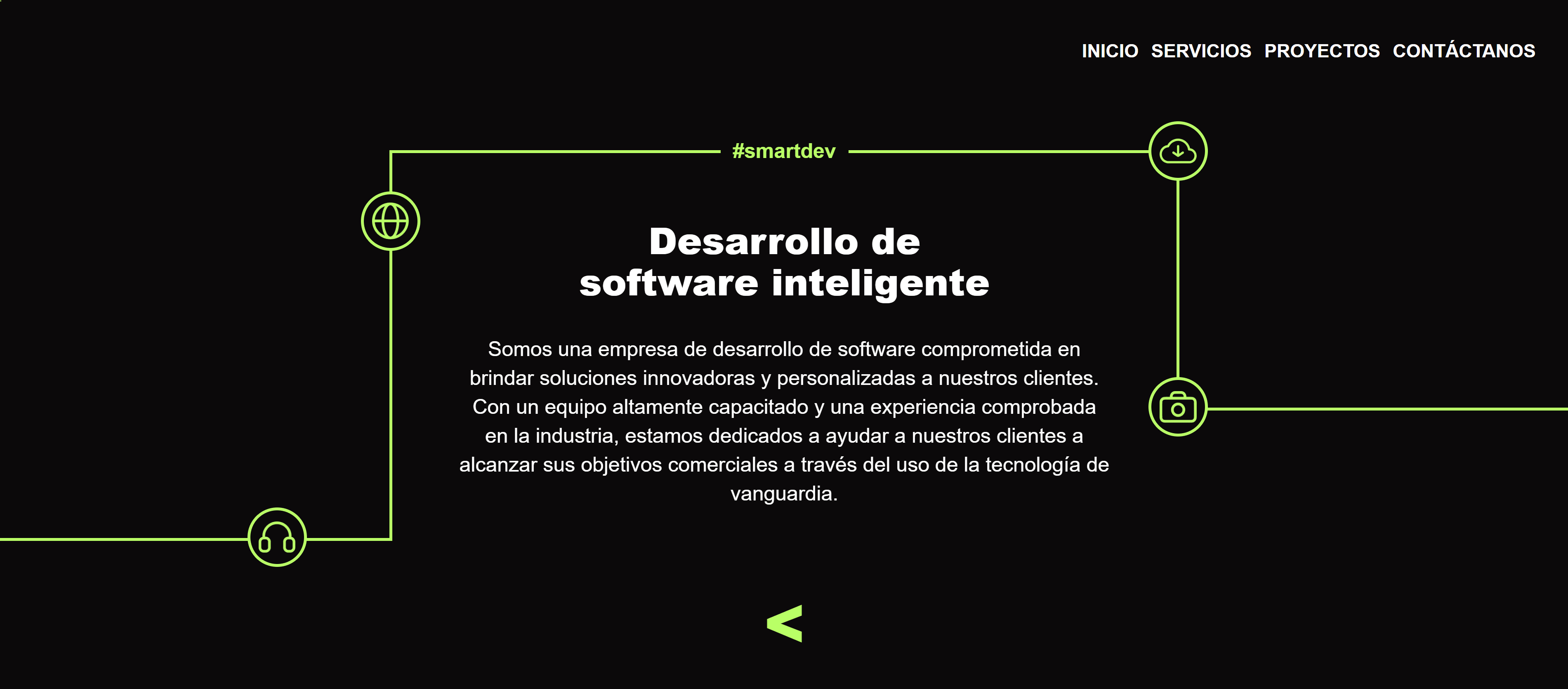 Sofi - Landing page for a software company